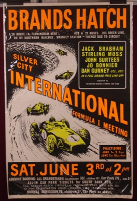 Lot 255 - Motor-racing memorabilia; Brands Hatch Silver...