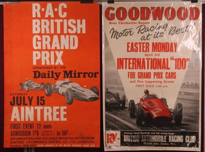 Lot 263 - Motor-racing memorabilia; R.A.C. British Grand...