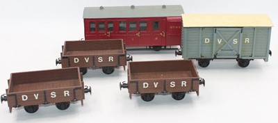 Lot 154 - Collection of 5 kit built 32mm scale...