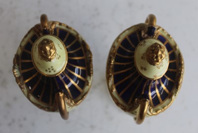 Lot 1020 - A pair of circa 1900 Royal Crown Derby...