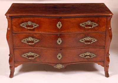 Lot 1397 - An 18th century French provincial walnut...