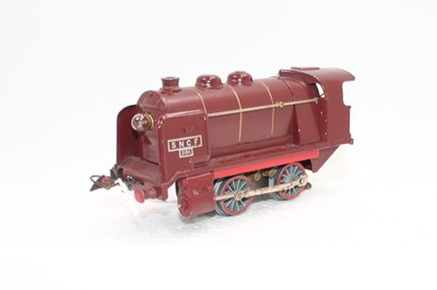 Lot 294 - Two French Hornby SNCF 0-4-0 steam outline O-E...