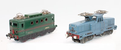 Lot 295 - Two French Hornby electric outline locos: 1954...