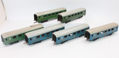Lot 299 - Six JEP bogie coaches: 2 x SNCF 1st/2nd and...
