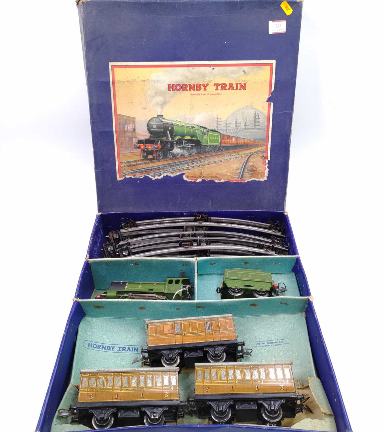 1948-54 Hornby No.501 LNER Passenger set - auctions & price archive