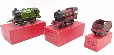Lot 341 - Two post-war Hornby clockwork locos: No.101...
