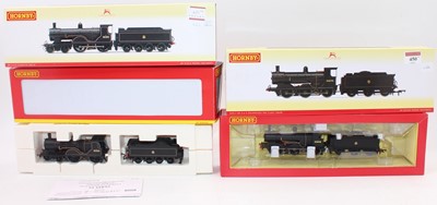 Lot 450 - Two Hornby locos:  R3421 Early BR Drummond 700...