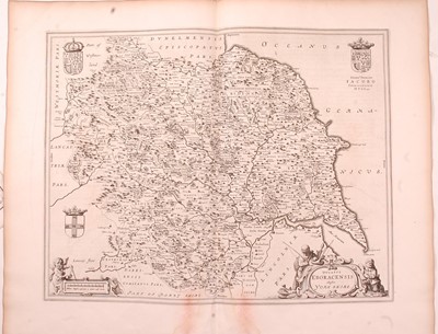 Lot 1301 - A selection of loose engraved antique maps,...