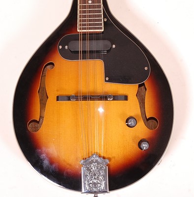Lot 503 - A Fender FM-52E mandolin, in sunburst finish...