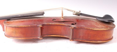 Lot 508 - An early 20th century Continental violin, the...