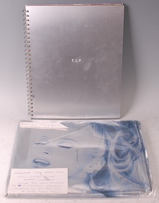 Lot 648 - Madonna, Sex, 1992 book with steel covers no....