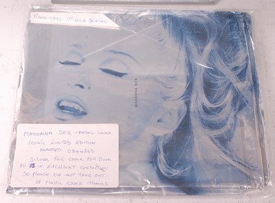 Lot 648 - Madonna, Sex, 1992 book with steel covers no....