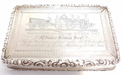 Lot 100 - Railway interest: An early Victorian...