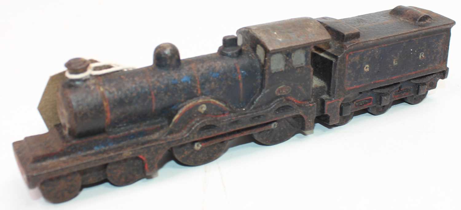 Lot 13 - An original cast iron Great Eastern Railway...