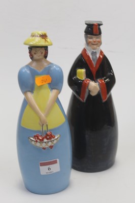 Lot 6 - A Roby of Paris glazed ceramic figural...