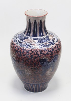 Lot 32 - A large Chinese 19th century flambe ceramic...
