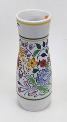 Lot 33 - A Poole pottery vase of inverted cylindrical...