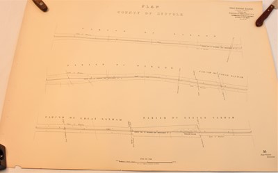 Lot 67 - Set of 6 original Great Eastern Railway plans...