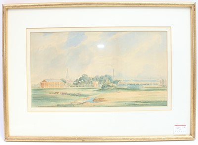 Lot 72 - A pair of framed and glazed watercolours...
