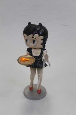 Lot 52 - A reproduction cast metal figure of Betty Boop,...