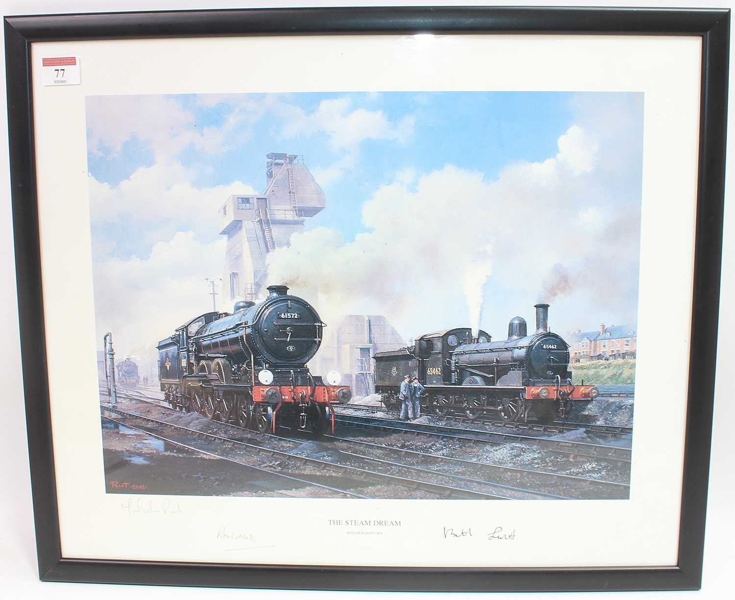 Lot 77 - Framed and Glazed Malcolm Root print, titled...