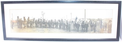 Lot 81 - A framed photograph of 13 Great Eastern...