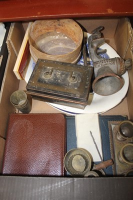 Lot 80 - Three boxes of miscellaneous items, to include...