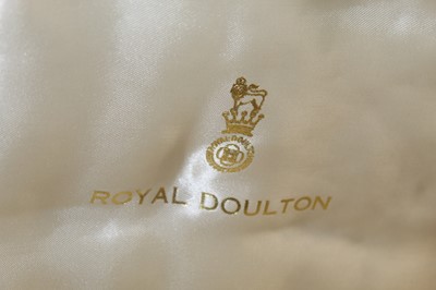 Lot 117 - A Royal Doulton six-place setting coffee...