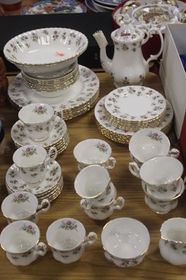 Lot 133 - A Royal Albert six-place setting dinner and...