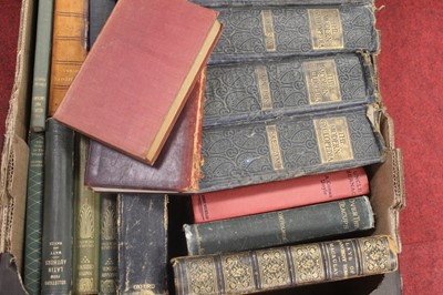 Lot 165 - Two boxes of miscellaneous books, to include...