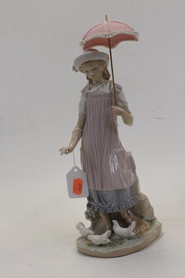 Lot 221 - A Lladro Spanish porcelain figure modelled as...