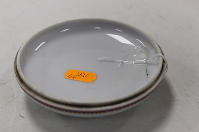 Lot 224 - A Chinese export jar and cover, of domed...