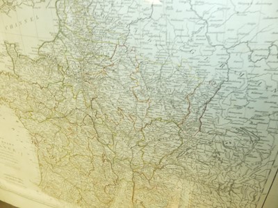 Lot 1022 - The Post Roads of France, from the Map of...