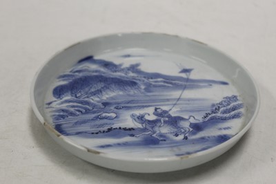 Lot 243 - A 19th century Chinese export tea bowl, the...