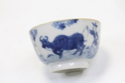 Lot 243 - A 19th century Chinese export tea bowl, the...
