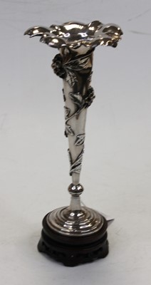 Lot 257 - An early 20th century Chinese white metal...