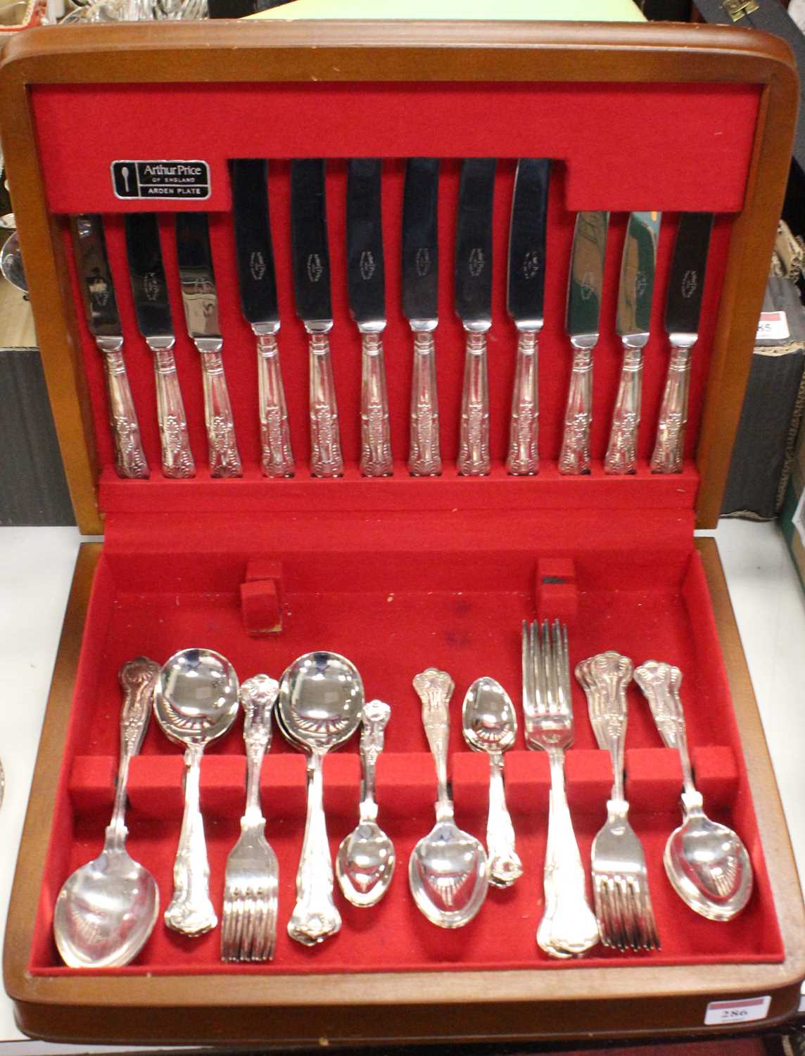 Lot 286 - An Arthur Price Arden Plate canteen of cutlery...
