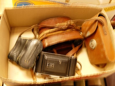 Lot 652 - A pair of Karl Zeiss Jena binoculars, housed...