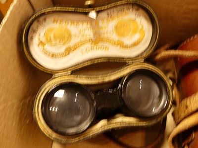 Lot 652 - A pair of Karl Zeiss Jena binoculars, housed...