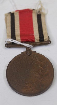 Lot 342 - A George V 'For Faithful Service in the...