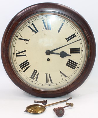 Lot 112 - BR (E) railway clock, ex Booking Office Bury...