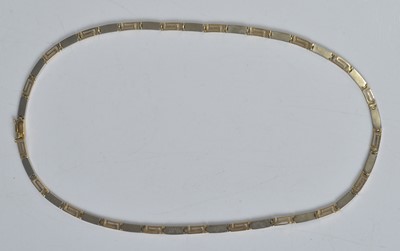 Lot 154 - A 1970s 14ct yellow and white gold sectional...