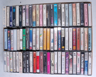Lot 852 - A collection of assorted casette tapes to...