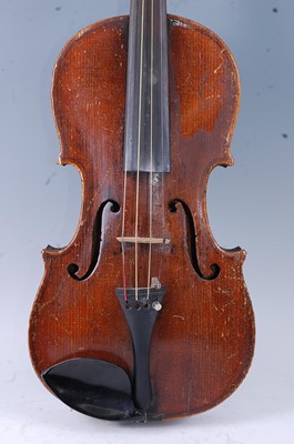 Lot 512 - A 20th century violin, having a two piece...