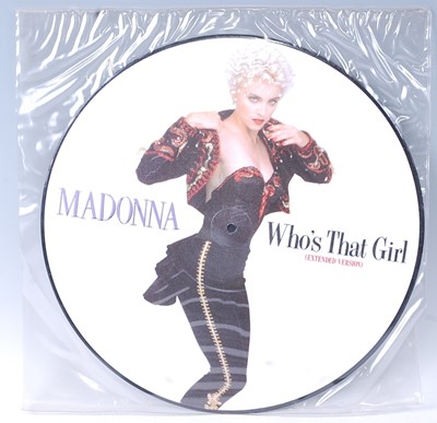 Lot 855 - Madonna - Who's That Girl, 12" picture disc,...