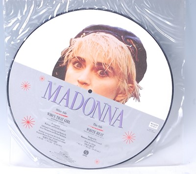 Lot 855 - Madonna - Who's That Girl, 12" picture disc,...