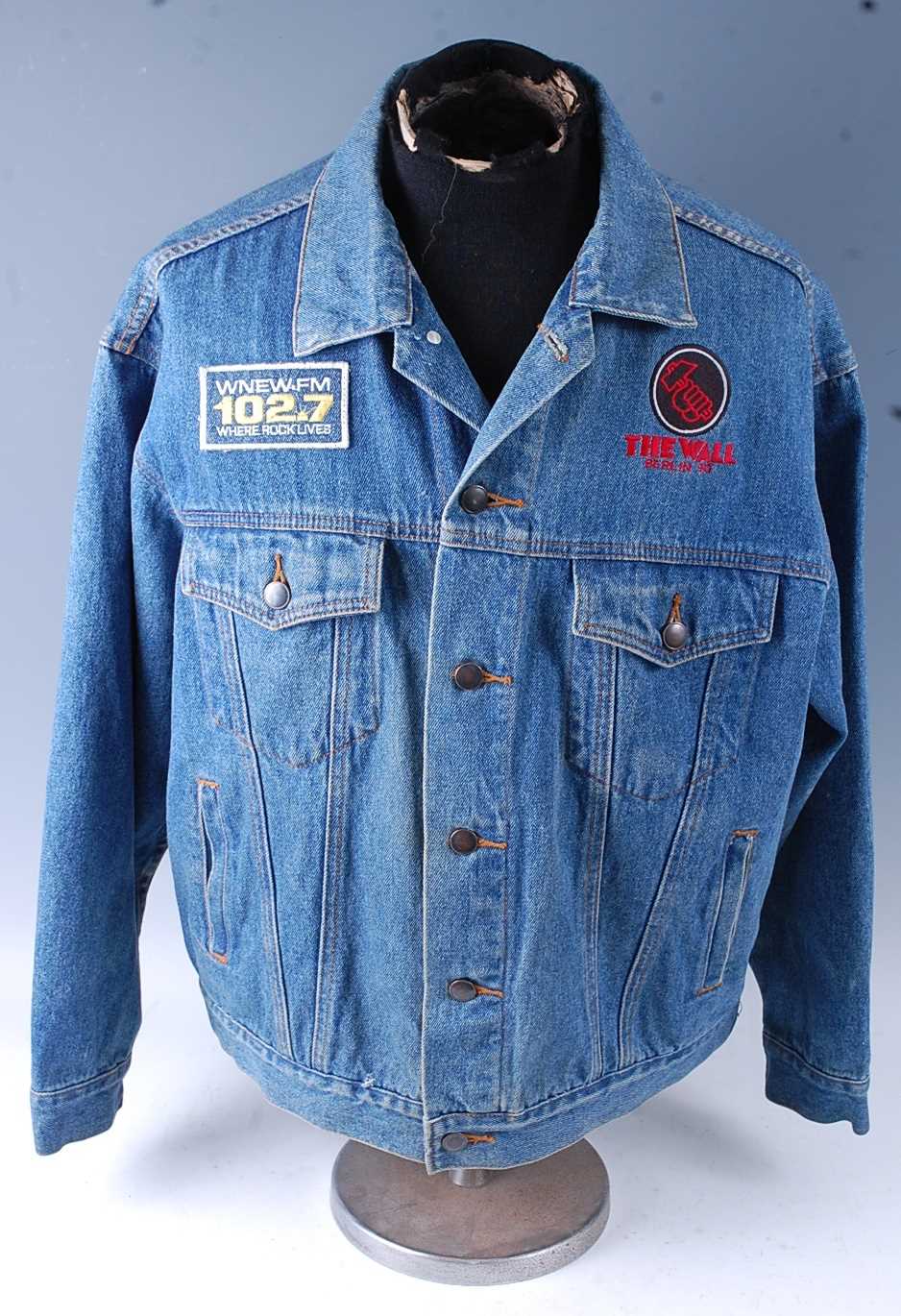 Lot 652 - A original PInk Floyd crew jacket for the 1990...