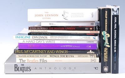 Lot 654 - The Beatles and related, a collection of books...