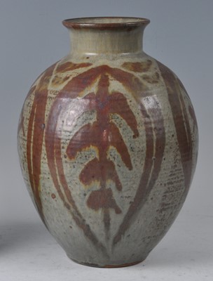 Lot 63 - Vera Tollow (b.1931) - a studio pottery vase,...