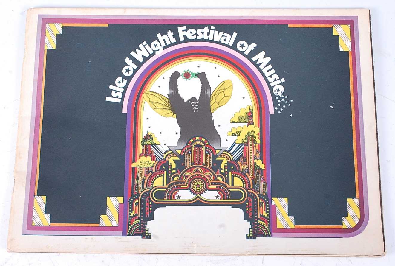 Lot 656 - A 1969 Isle of Wight Music Festival programme,...